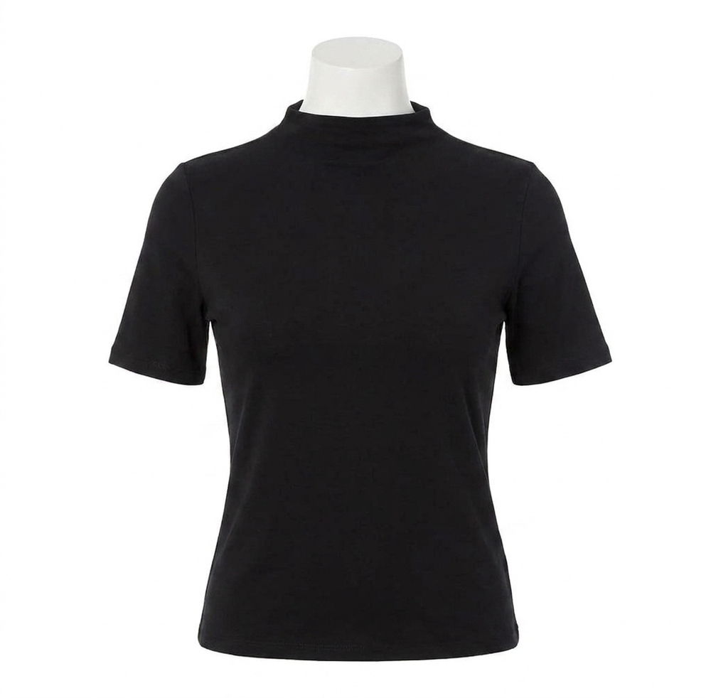 NEW SANCTUARY less is more tee in black